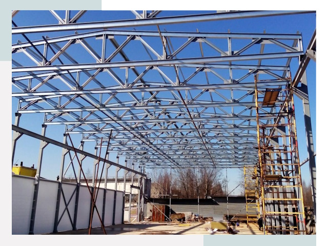 Строительство цехов в Феодосия от 609 руб. под ключ