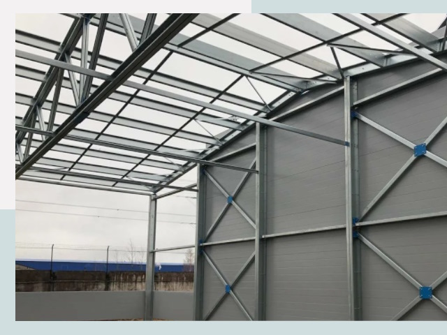 Каркасные ангары от СтальСтрой-Фдс по цене от 609 руб.