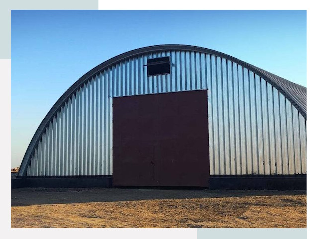 Арочные ангары в Феодосии