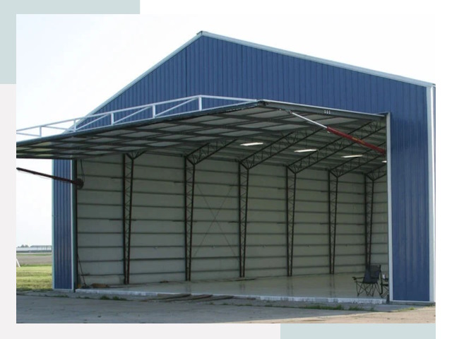 Прямо стенные ангары в Феодосии