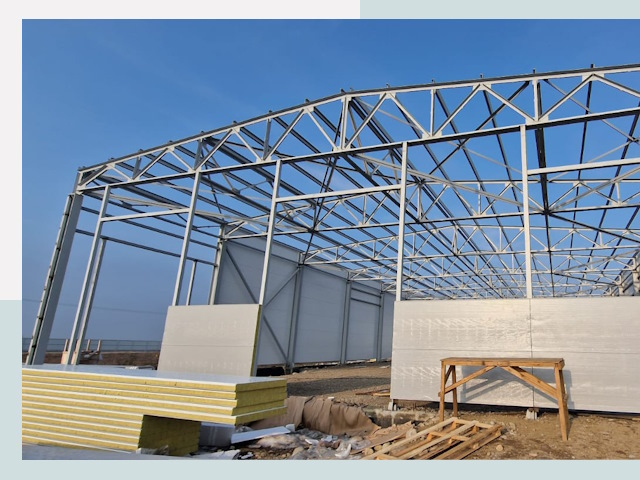 Утепленные ангары в Феодосия от 609 руб. за м²