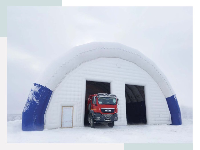 Мобильные ангары в Феодосии