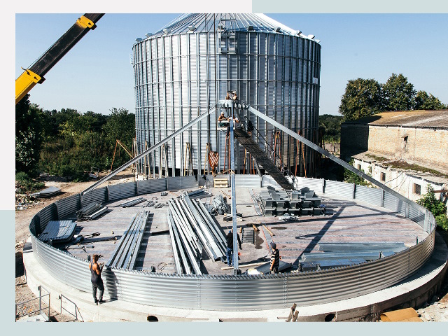 Силосы для зерна в Феодосия от 609 руб. - Надёжное хранение