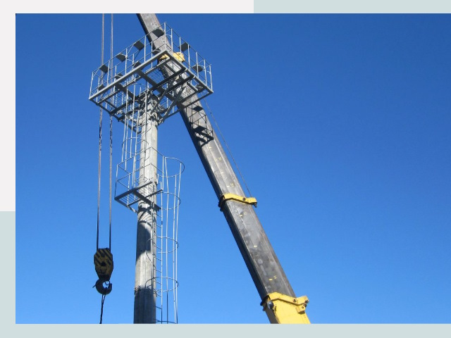 Монтаж осветительных мачт в Феодосия от 609 руб.