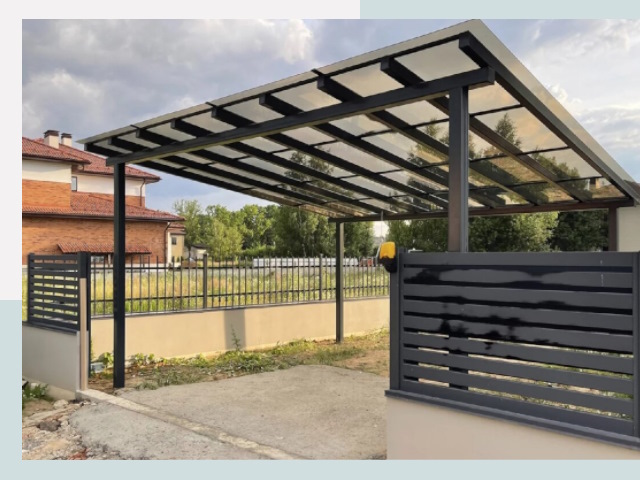 Металлические навесы в Феодосия от 609 руб. за м²