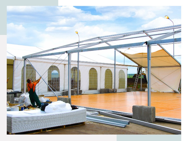 Быстро сборные шатры в Феодосии