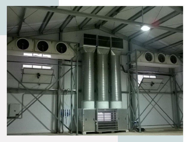 Инженерные системы для ангаров в Феодосии